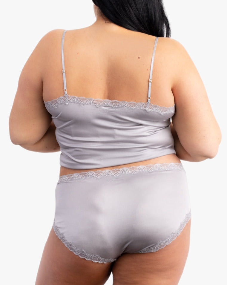 Women's Silk Satin Panties, Plus Size Satin Knickers