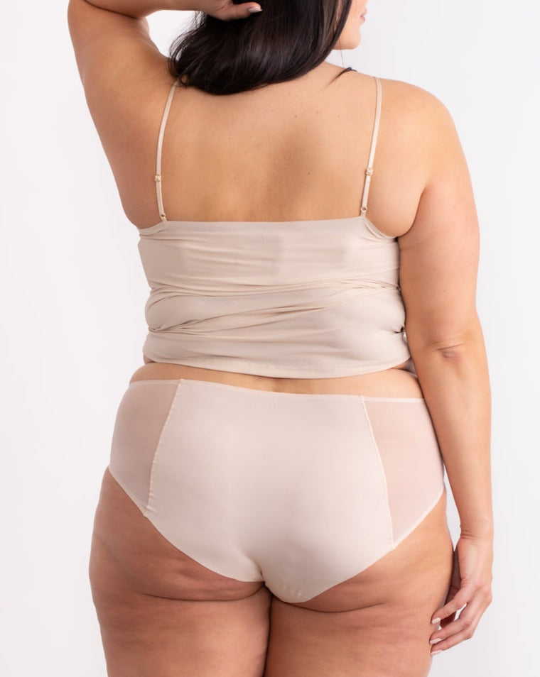 Buy VANILLAFUDGE Seamless Panty for Women, Full Coverage Panty