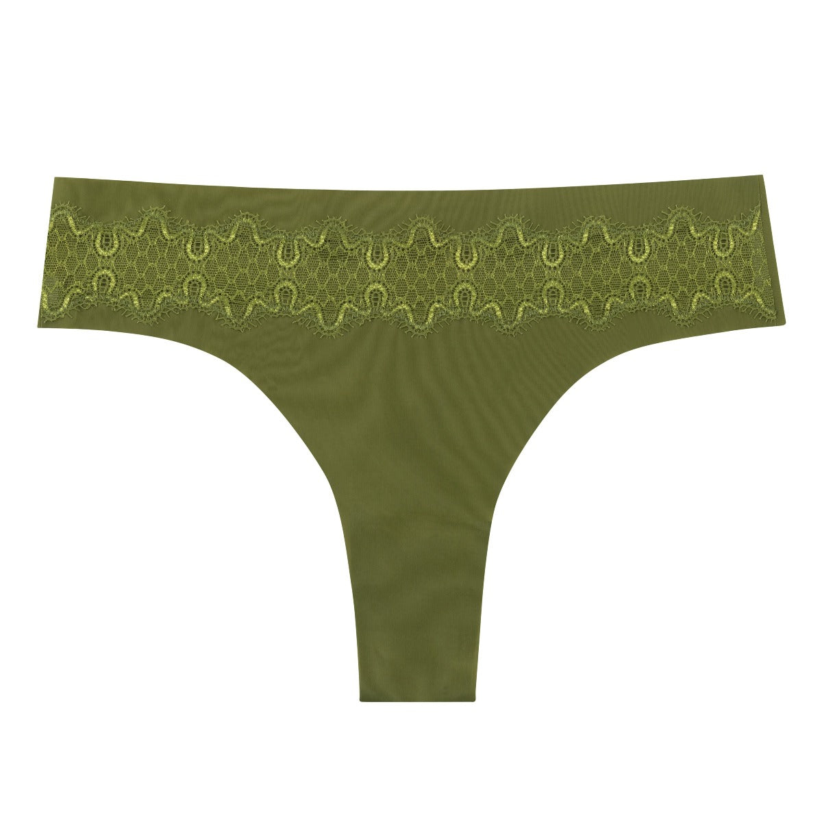 VIP Seamless Thong With Lace | Uwila Warrior